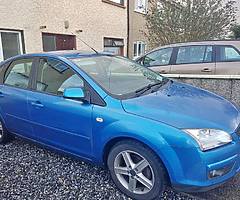 2007 Ford Focus 1.6 diesel. Hathback.will swap for Van.