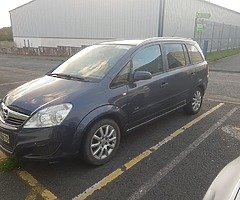 08 Opel zafira 7 seater