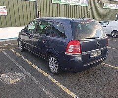 08 Opel zafira 7 seater