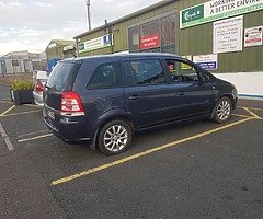 08 Opel zafira 7 seater