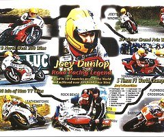 PRINT - Joey Dunlop Collage Print Isle of Man TT NW 200 Ulster Grand Prix IOM TT Dunlop Motorbikes