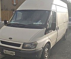 05 Ford transit doe/ taxed