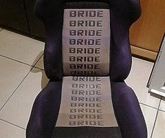 Bride seat with bride drivers rail