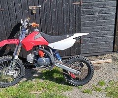 Rfz Pitbike 125 big frame with big wheels