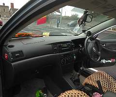 Toyota corolla-2004,150ml,1,4 petrol,manual,Nct,Tax