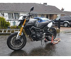 2015 Yamaha mt09 sport tracker