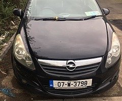 NCT and TAX 2020 opel corsa