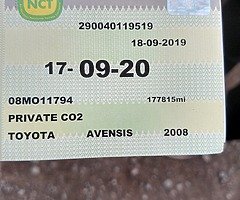 Toyota D4D 2008 nct tax - Image 7/7