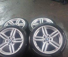 Bmw f10 msport 351 alloys genuine not reps