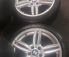 Bmw f10 msport 351 alloys genuine not reps - Image 3/6