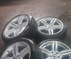 Bmw f10 msport 351 alloys genuine not reps - Image 5/6