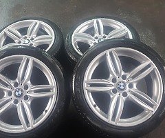 Bmw f10 msport 351 alloys genuine not reps - Image 6/6