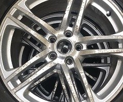 Audi alloys 18 5x112 - Image 2/2