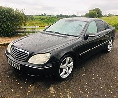 S class merc - suitable for collectors or drifting