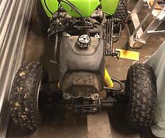 Off road buggy project with 600cc quad