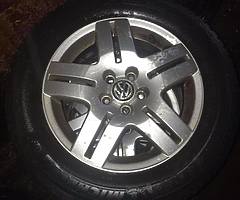 5*100 15” alloys for sale - Image 3/3