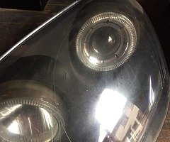 Vw golf head lights angel eyes