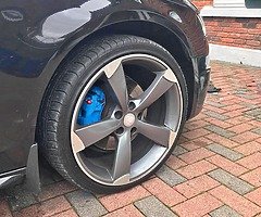 TTRS 19” alloys 5x112 brand new tyres