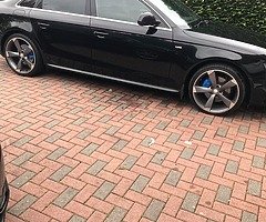 TTRS 19” alloys 5x112 brand new tyres