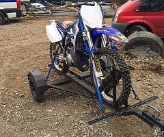 Motocross bike trailer