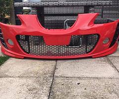 Wanted BTCC/Standard Front bumper for Mk2 Seat Leon (Prefabley Red)