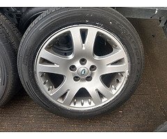 Range Rover Sport 19" alloy wheels and tyres x 4 - Image 6/7