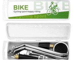 ike Tyre Repair Kit with Mini Bike Pump with High Pressure Gauge 210 PSI,16-in-1 Bicycle Repair Tool - Image 3/10