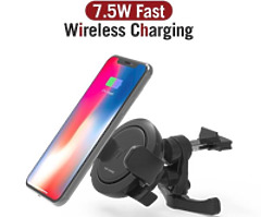 Wireless Charger Car Phone Holder, Vent Phone Mount with 7.5W/10W Qi Fast Wireless Charging for iPho - Image 7/8