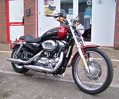 Harley Davidson XL1200 Sportster Custom **Only 657 miles**