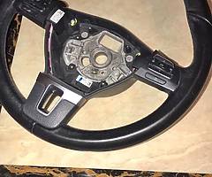 Mk6 golf multi functional steering wheel