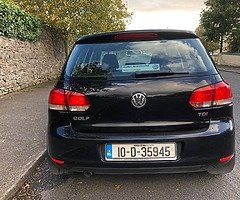 2010 Volkswagen Golf 1.6 TDI NCT October 2020 Tax March 2020 - Image 4/10