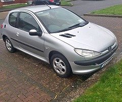 Peugeot 206.No Tax and Nct.