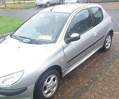 Peugeot 206.No Tax and Nct.