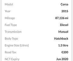 2015 Opel Corsa Finance this car from €30 P/W - Image 10/10