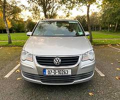 2007 VW TOURAN with NEW NCT, 7 SEATS, low mileage !!! - Image 1/10