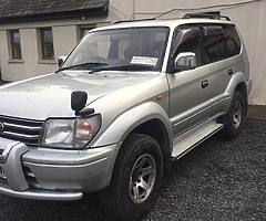 Toyota landcruiser prado 7seater