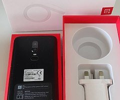 OnePlus 6 (8/128 Model) Dual free SIM Unlocked