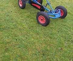 Bergan gokart second seat and trailer