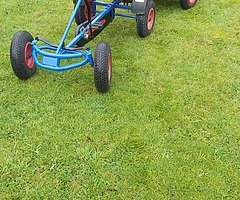 Bergan gokart second seat and trailer - Image 4/4