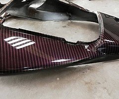 Honda CBR 1000 farings hydrodipp voliolet carbon and Joker.. - Image 6/10