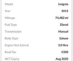 2015 Opel Insignia Finance this car from €44 P/W - Image 10/10