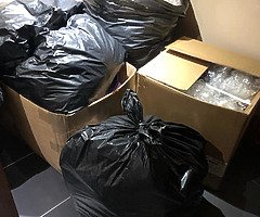 Rubbish Collection skip bags black bags shed - Image 2/2