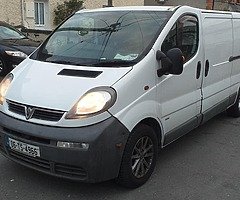 06 Opel vivaro no doe or tax