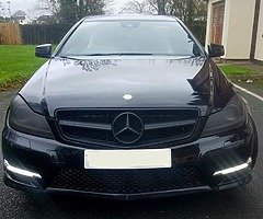 Mercedes c coupe 2012yer manual (swap ) 125000km