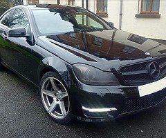 Mercedes c coupe 2012yer manual (swap ) 125000km