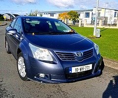 Toyota avensis 2010 1.6 petrol new nct