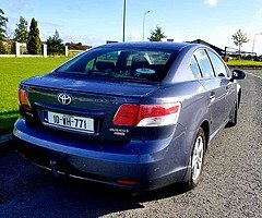 Toyota avensis 2010 1.6 petrol new nct