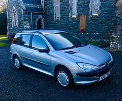 Peugeot 206 estate 1.4 petrol - Long MOT - Image 6/6