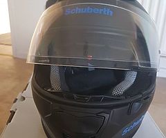 Schuberth SR1 with Fog Resistance Lens + Wind Deflector + Breath Deflector Head size 56-57 cm Size M - Image 6/10