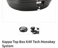 Kappa motorcycle top box - Image 4/4